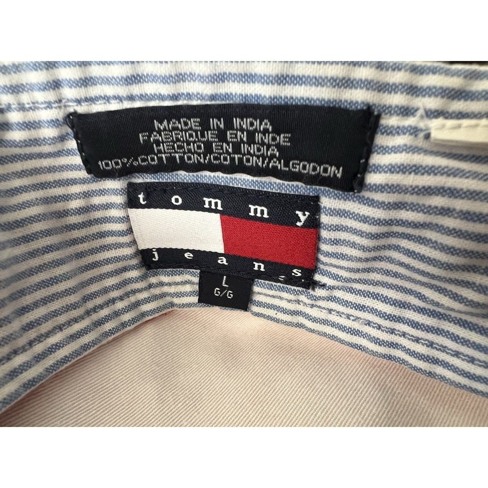 Rare 1990's Tommy Hilfiger USA Flag Halter Top Skirt Set Large & 6 Vintage Stars - Picture 9 of 16